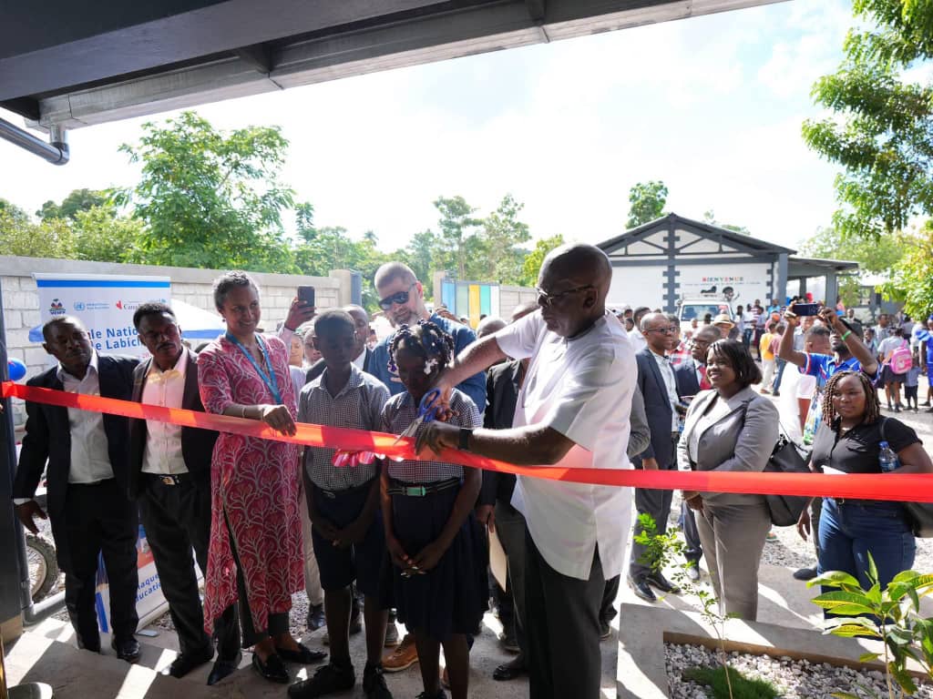 Nippes: inauguration du nouveau bâtiment de l’École nationale de Labiche