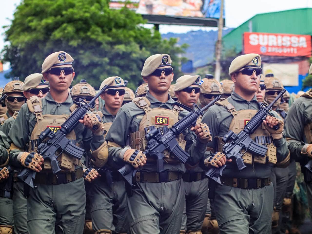 450 militaires du Salvador déjà déployés en Haïti