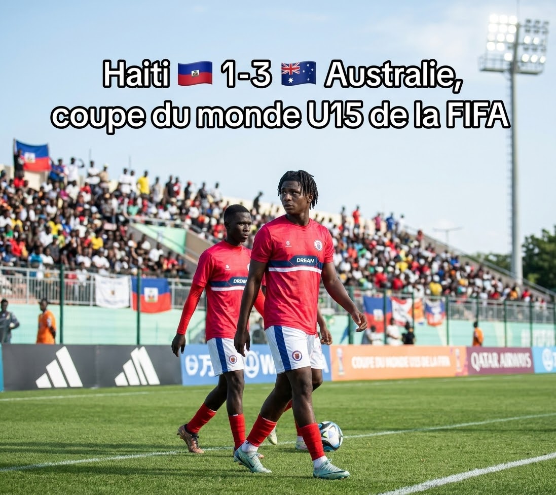Mondial U15 : Haïti rate son entrée en lice