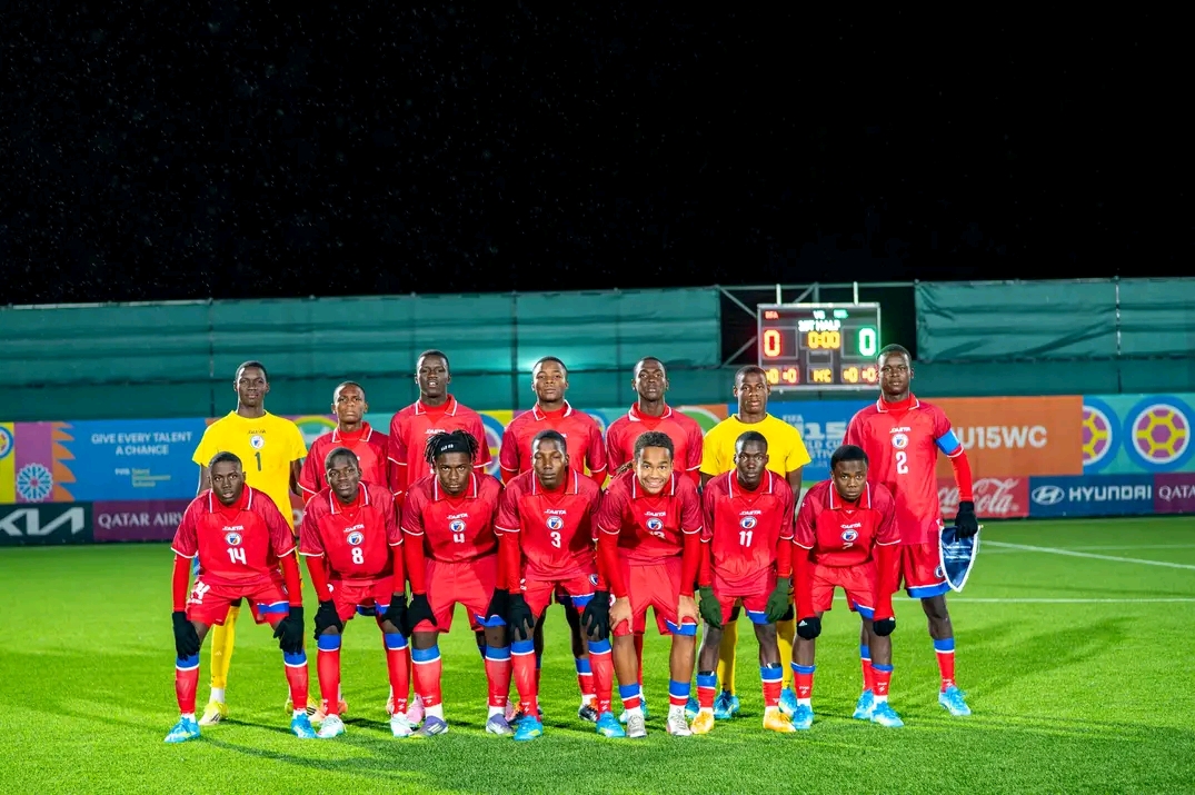 Quatre victoires pour la sélection haïtienne U15 en cinq matchs, Haïti enfin victorieuse en Coupe du monde