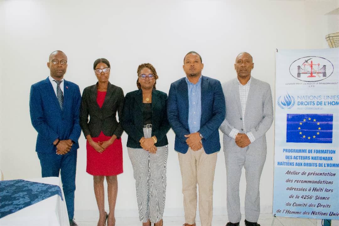 Droits humains : la société civile appelée à veiller à l’application des recommandations de l’ONU à Haïti