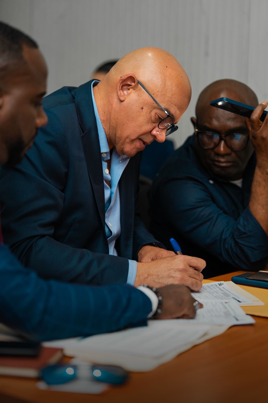 Olivier Barrau dépose officiellement sa candidature à la présidence